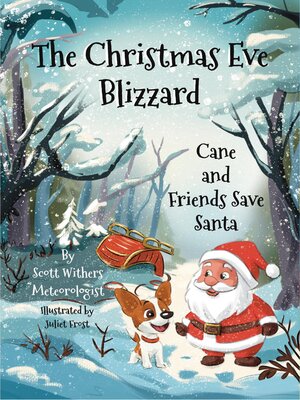 cover image of The Christmas Eve Blizzard
